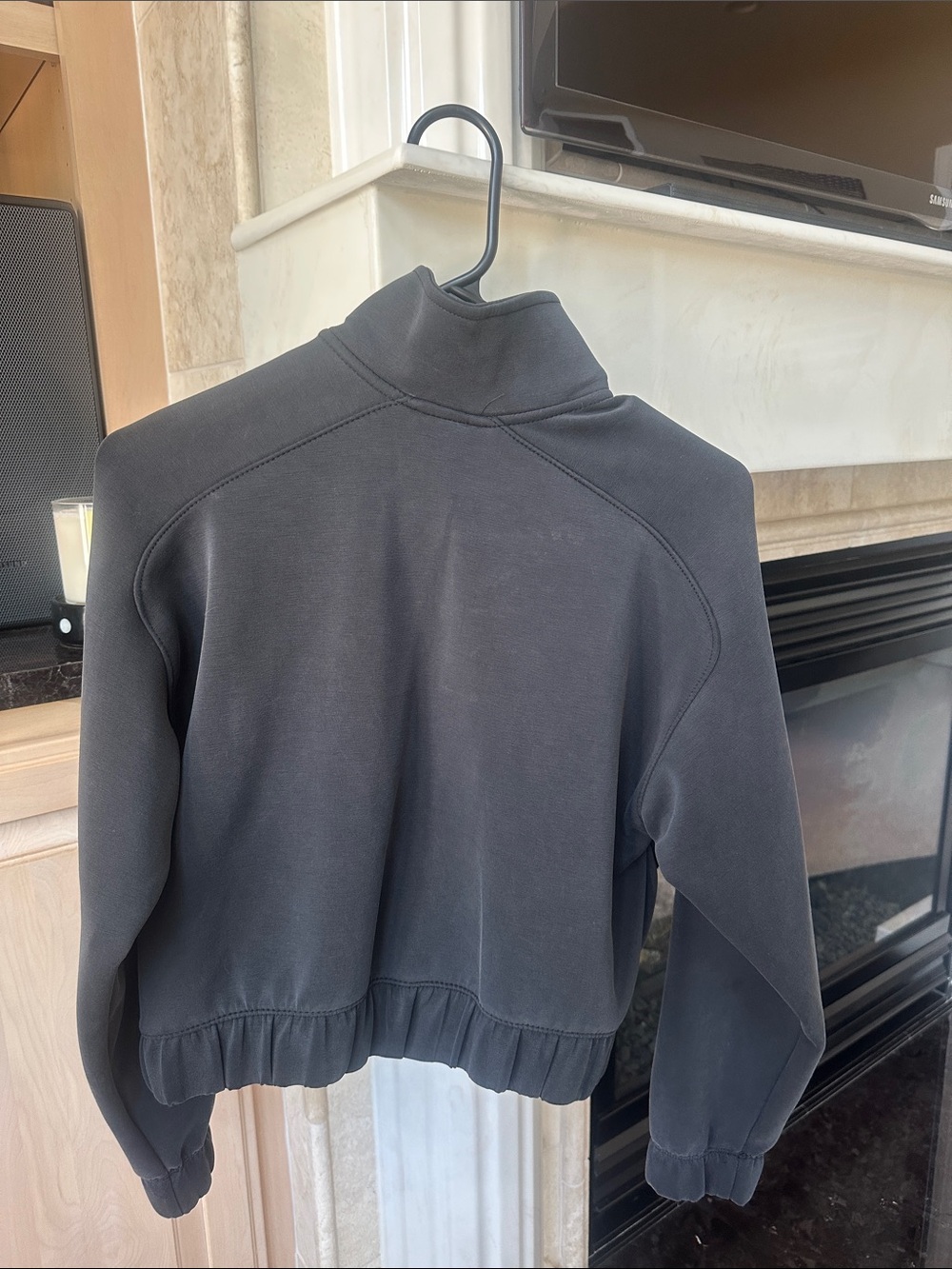 Ash Black Zip-Up Jacket & Gray Hooded Pullover Set - XS - Picture 3 of 9